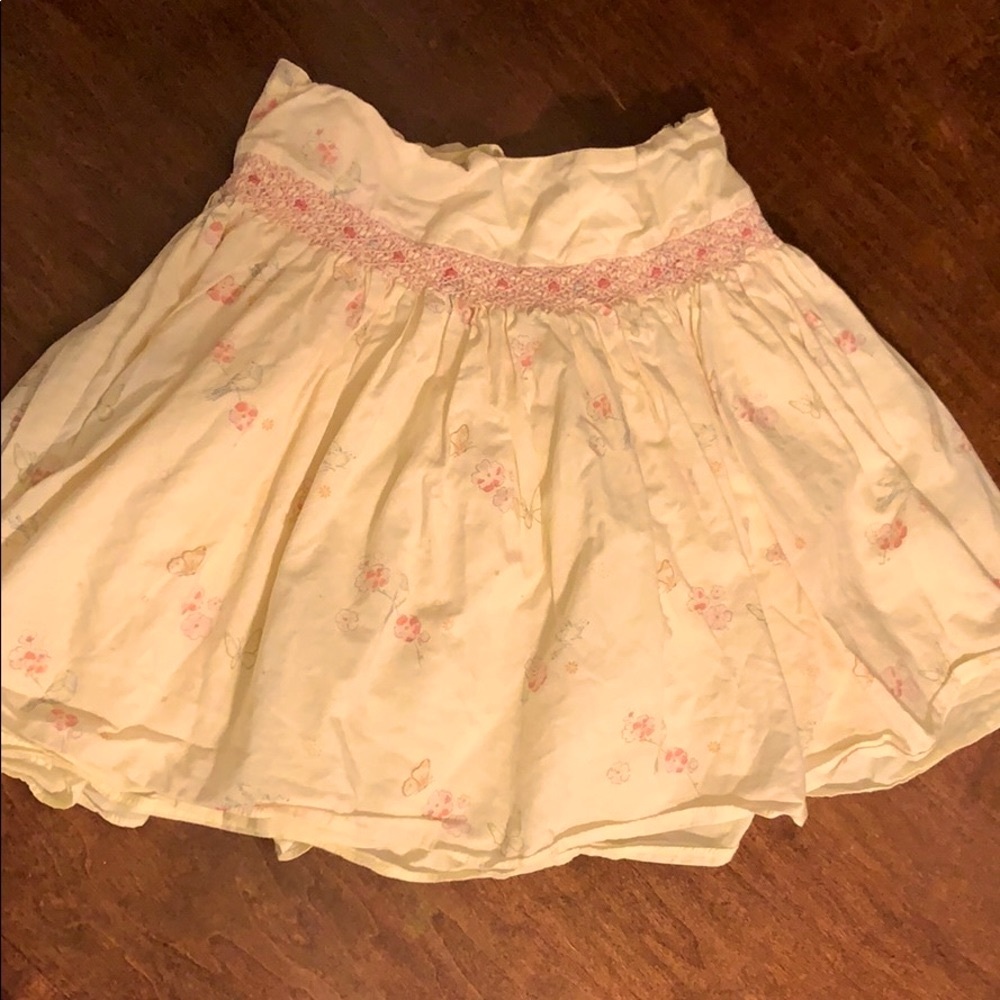 🌼Jacadi floral skirt